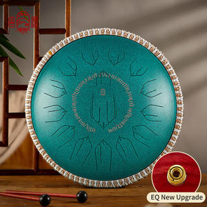 Tambor de Lengüetas de Acero Luru de 15 Notas y 14 Pulgadas, 432Hz, Instrumento de Percusión Étnica para Yoga, Meditación y Sanación Sonora, Tambor Musical - Product Image 2