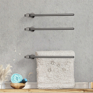 Toallero Eléctrico de 4 Barras, Montado en la Pared, de Acero Inoxidable 304, Calentador de Toallas para Baño con Pantalla Digital, para Uso en Hoteles, Venta al Por Mayor - Product Image 3