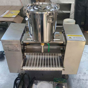 <span class=keywords><strong>Machine</strong></span> automatique de fabrication de croûte de gâteau avec presse à crêpe à fond plat - Product Image 4