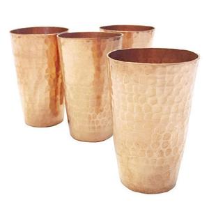 Hot Selling Customized Wholesale Copper barrel <b>Moscow</b> <b>Mule</b> Solid <b>Mug</b> Pure solid copper high quality manufacture copper <b>mugs</b> - Product Image 2