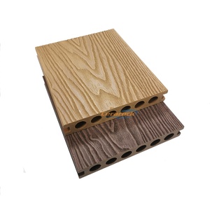 High Quality Hollow Wpc <strong>Decking</strong> <strong>square</strong> Hole <strong>Decking</strong> Round Hole <strong>Decking</strong> for Outdoor Garden - Product Image 1