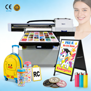 Pour imprimante à jet d'encre UV à vitesse rapide Kmbyc pour tube en cuir d'emballage en papier avec <span class=keywords><strong>texte</strong></span> en relief pour couvercle de boîte - Product Image 1