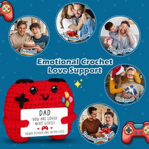 Controller di gioco all'uncinetto, regalo per papà, giocattolo in cotone per la festa del papà, compleanno, miglior papà di sempre, regalo da figlio/figlia - Product Image 5