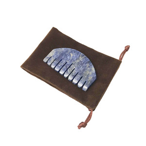 Guasha Pettine di Massaggio Giada Pietra Raschiando Guasha Strumenti di Lapis Lazuli Naturali <span class=keywords><strong>Gua</strong></span> <span class=keywords><strong>Sha</strong></span> Pettine - Product Image 4