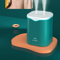 Humidificateur et diffuseur ultrasonique USB 2L à double buse, lumières LED colorées, brume épaisse, humidistat, aromathérapie pour hôtel et voiture