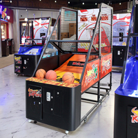 Machine de jeu d'arcade de basketball en gros, machine de jeu d'arcade de tir au basketball de rue