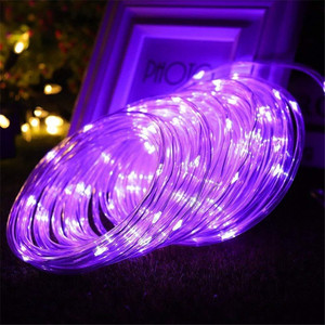 <span class=keywords><strong>Guirlande</strong></span> lumineuse à Led en forme de Tube, arc-en-ciel, imperméable, pour décoration de fête, jardin, noël, chemin, guirlandes féeriques, nouveauté - Product Image 1