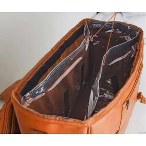 Bolsa de transporte de botellas de yute para 6 botellas de vino o cerveza, impermeable, de cuero PU, para pícnic al aire libre, muestra gratuita. - Product Image 6