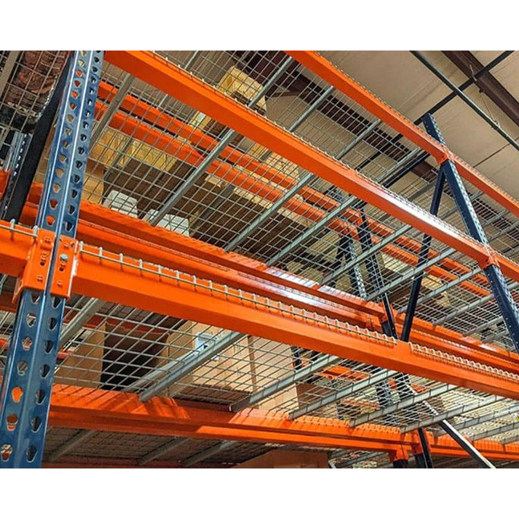 Heavy Duty Pallet Racking Wire Mesh Decking for Gym Equipment Storage ...