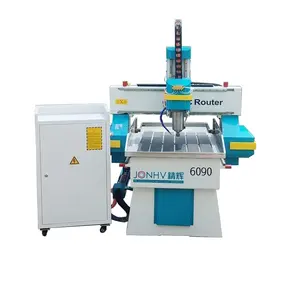 Mini routeur de fraisage en métal CNC en cuivre en laiton 6090 avec Mach3