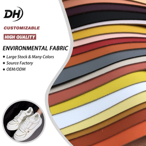 Artificial <strong>Leather</strong> <strong>Fabric</strong> China Factory Supplies Soft Smooth 1.35mm <strong>Leather</strong> PU Synthetic <strong>Leather</strong> <strong>Fabric</strong> for Material of Shoes - Product Image 1