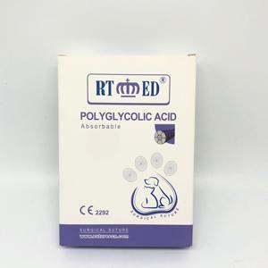 Steriele Niet-Absorbeerbare <span class=keywords><strong>Cassette</strong></span> Zijde Hechtingen Chirurgisch Veterinair Gebruik USP4-10/0 Zwart Gevlochten - Product Image 4