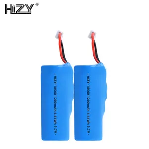 סוללת ליתיום יון גלילית זולה נטענת 3.7V 18500 1200 mah