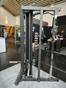 TZfitness TZ-Q1105 Appareil de musculation commercial à double poulie avec plaques de poids, entraîneur fonctionnel réglable, traction latérale, rameur bas, équipement de salle de sport - Product Image 2