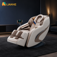 Fauteuil de massage multifonctionnel LIANHE pour le corps entier, avec compression thermique constante sur la taille et les jambes