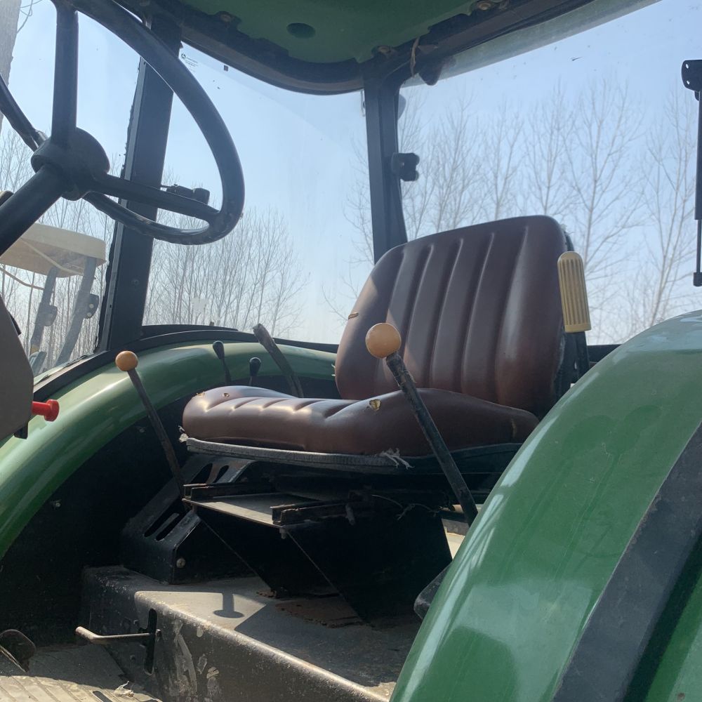 used second hand new wheel tractor 4X4wd john deere 120hp with farming equipment agricultural machinery mini compact loader