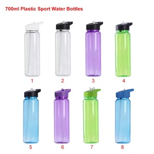 Botellas <span class=keywords><strong>de</strong></span> Agua Deportivas <span class=keywords><strong>de</strong></span> Plástico Tritan <span class=keywords><strong>de</strong></span> 500ml/700ml, Libres <span class=keywords><strong>de</strong></span> BPA, Personalizadas, con Boca Ancha, Asa Portátil y Tapas con Pajita Abatible, a Prueba <span class=keywords><strong>de</strong></span> Fugas - Product Image 5