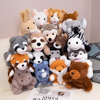 Boneka Hewan Gudelake Grosir 25 cm, Boneka Hutan Lembut Isi Dakron, 30 Desain, Logo Custom, Produsen OEM ODM, Supplier
