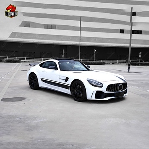 Nouvelle arrivée SG Design pour Mercedes Benz <span class=keywords><strong>AMG</strong></span> <span class=keywords><strong>GT</strong></span>/GTS <span class=keywords><strong>2</strong></span> <span class=keywords><strong>portes</strong></span> version étroite 15-22, mise à niveau vers le kit carrosserie version large en carbone sec GTR - Product Image 5