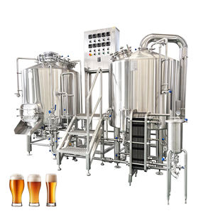 500L Mash Tun Tanque de trituración de 500 litros SS304 Sistema de elaboración de <span class=keywords><strong>cerveza</strong></span> de acero inoxidable con agitación y aislamiento para equipos de elaboración de <span class=keywords><strong>cerveza</strong></span> - Product Image 1