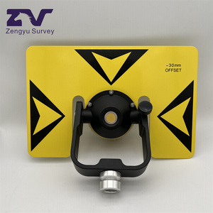 Zengyu ปริซึมเดี่ยวสีเหลืองสำหรับ Ni Kon SO uth trimbletop สำหรับ sokk-IA total Station ปริซึม AK18สำรวจพร้อมถุงนุ่ม - Product Image 3