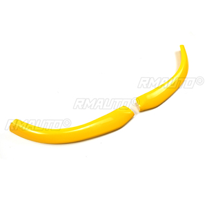 Une paire d'embouts de pare-chocs avant pour Dodge Charger Base 2015-2021, séparateur de spoiler jaune, diffuseur, accessoires 2018 2019 2020 - Product Image 6