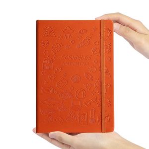 Precio de fábrica, cuaderno personalizado, diario, libro de cuero de tapa dura A4 A5 A6, cuadernos de línea promocional con logotipo, Bloc de notas de Estilo espiral - Product Image 5