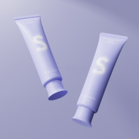 Emballage personnalisé en tube souple cosmétique en plastique de qualité alimentaire européenne, pour soins de la peau, crème pour les mains, lotion pour le corps, vente en gros OEM