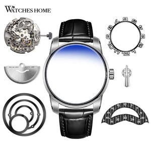 Reloj de Pulsera Automático de Lujo para Hombre, Diseño de Esqueleto de Cohete Mecánico, Correa de Cuero Negra, Marca Privada, Proveedor Premium SM1206 - Product Image 5