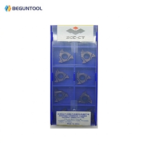 Carbide PVD Coated Thread Turning <strong>Threading</strong> Inserts BEGUN Widia Cutting <strong>Tools</strong> YBG201 RT16.01W-3.00GM 91.0-93.5HRC Hardness CNC - Product Image 1