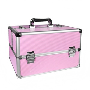 Bán buôn chuyên nghiệp hợp kim nhôm trang điểm trường hợp cho vẻ đẹp & chăm sóc cá nhân Nail tóc Tattoo hộp công cụ - Product Image 4