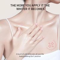 Niacinamide blanchir instantanément crème pour le corps entier lotion blanchissante lotion pour le corps blanchissante pour la peau noire éclaircir la lotion pour le corps