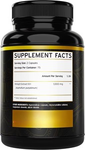Cápsulas de Shilajit de Marca Privada ODM/OEM, Suplemento Enzimático Puro del Himalaya, Ácido Fúlvico, Más de 85 Minerales Traza, Apoyo Inmunológico para Adultos, Hombres - Product Image 3