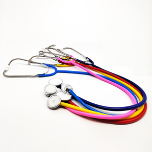 Красивый односторонний детский стетоскоп с сертификатом CE, кардиологический дизайн, для использования в больницах, гарантия 1 год, доступны различные варианты - Product Image 1