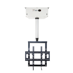 Soporte de Techo de un Solo Poste para Proyector con Control Remoto, Elevador de Proyector de Aleación de Aluminio con Cable Oculto Personalizado, Pantalla de 50 Pulgadas, Recorrido de 1-8m - Product Image 2