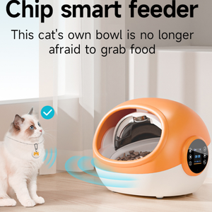 Çift modlu akıllı evcil hayvan besleyici çevre dostu ABS plastik kase şarj-powered otomatik kuru/ıslak gıda dağıtıcı toptan - Product Image 2