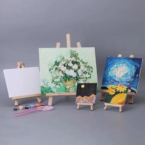 Caballete de Artista Plegable Tipo H con Soporte OEM BYB, Soporte de Pintura de Color Natural con Diferentes Opciones de Tamaño - Product Image 3