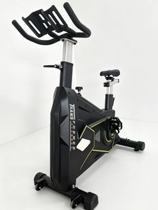 Vélo d'exercice vertical commercial à bas prix, cadre en alliage d'aluminium, réglage de la résistance par bouton, capacité de poids maximale 180 kg - Product Image 5