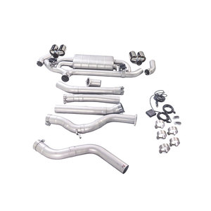 BMW <span class=keywords><strong>330e</strong></span> G20 2.0T Hybride 2022 avec Silencieux Arrière Unique et Échappement Quad à Double Valve Type Queue d'Andeine - Product Image 4