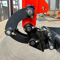 Mini-excavatrice VONTOP, faible consommation de carburant, mini-excavatrice de 1,8 tonne, couleur personnalisée, mini-excavatrice hydraulique à vendre