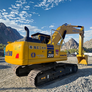 รถขุดโคมัตสึ PC200 มือสอง ขายดี น้ำหนัก 20 ตัน เครื่องยนต์ดีเซล รุ่นปี 2022 คุณภาพดี ปั๊มแรง ขุดได้ดี พร้อมส่งวันนี้ - Product Image 1