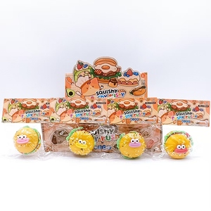 Vente en gros usine Nouveau Jouet Squishy Taba Mochi Fidget en forme de Hamburger simulé, Jouet à presser anti-stress - Product Image 1