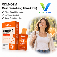 Bandes de film orales à dissolution rapide de Vitamine C (Acide Ascorbique) OEM ODM – Soutien Immunitaire et Antioxydant – Supplément VC Zinc pour le Système Immunitaire