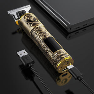 Cortadora de pelo profesional multiusos para hombres, recortadora recargable con cuchillas de acero inoxidable, corte de pelo esencial - Product Image 5