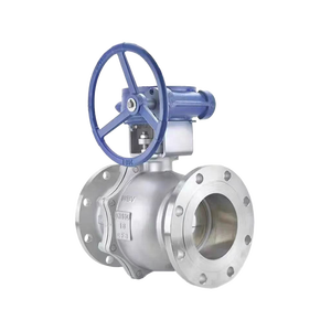 บอลวาล์วแบบมีหน้าแปลน HG รุ่น Q341F-16P/R พร้อมการอบชุบแข็งแบบ FRAS ป้องกันการระเบิด - Product Image 1