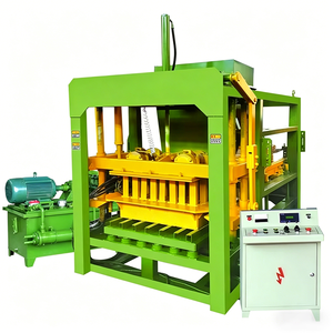 QT4-25 automatique de fabrication de parpaings Machine de fabrication de blocs creux en béton <span class=keywords><strong>Prix</strong></span> machine de fabrication de parpaings en béton - Product Image 1