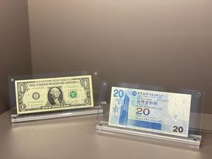 Clear Acrylic Currency <b>Display</b> <b>Case</b> Custom Size Dollar Bill Frame Ticket Photo for Protector - Product Image 5