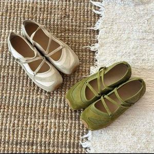 Nouvelles sandales Mary Jane sportives été 2026 pour femme, à bout carré, style rétro, avec brides croisées en tissu respirant et décolleté peu profond - Product Image 6
