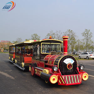 Attractions classiques <span class=keywords><strong>de</strong></span> <span class=keywords><strong>parc</strong></span> d'attractions, train électrique sans rail à vapeur 24 places à vendre - Product Image 6