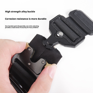 <span class=keywords><strong>Collar</strong></span> para Perro de Alta Resistencia, 150 kg de Resistencia a la Rotura, Nailon con Herrajes de Aleación Cobra, Forro de Algodón Suave, <span class=keywords><strong>Collar</strong></span> Táctico Ajustable - Product Image 2